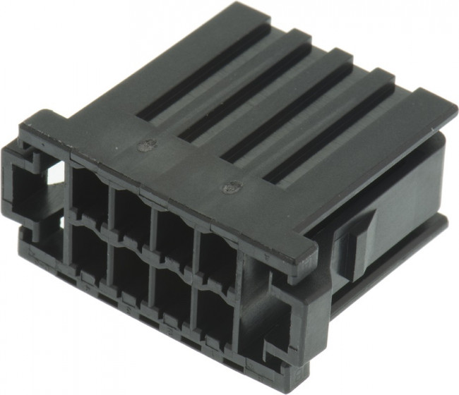 178289-4, 3.81mm 2x4P 4 2 5.08mm NO P=3.81mm Rectangular Connectors Housings