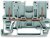 2-pin basic terminal block, 1 pole, 32 A, 6 kV, gray, 769-156