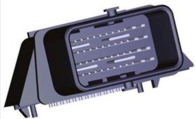 5007620481, Conn Wire to Board HDR 48 POS 2.5mm/3.5mm/3.7mm Solder RA Side Entry Thru-Hole Automotive Tray