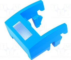 MEC2B001, Рамка с окошком, синий, пластик