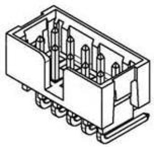 78046-1020, Headers & Wire Housings 2mmMGrid ShrdHdr RA/ Slot&SdLck.38Au10Ckt 78046-1020, Headers & Wire Housings 2mmMGrid ShrdHdr RA/ Slot&SdLck.38Au10Ckt