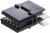 10125600-S01LF, Heavy Duty Power Connectors Barklip 150A R/A SOLDER TO BOARD