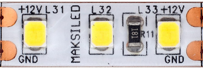 Светодиодная лента 5м, 12В, 9,6Вт/м, 120д/м, ip65, 780Лм/м, холодный белый, 8мм, ML-R120-2835-CW-LP-ST Светодиодная лента 5м, 12В, 9,6Вт/м, 120д/м, ip65, 780Лм/м, холодный белый, 8мм, ML-R120-2835-CW-LP-ST