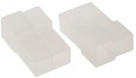 1-180908-0, Корпус разъема, Серия FASTIN-FASTON .250, Гнездо, 2 вывод(-ов)