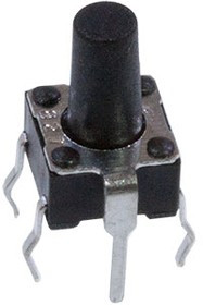 KAN0621-0951B010, кнопка тактовая 6х6 h=9.5мм (0695GHIM-130G-G, TS-A4PG-130)