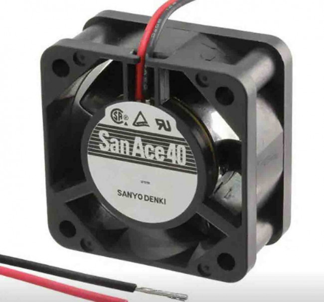 109P0424H702, DC Fans DC Axial Fan, 40x40x15mm, 24VDC