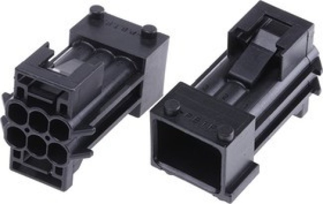 1-965426-1, Junior Power Timer Automotive Connector Plug 6 Way, Solder Termination