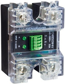 CC2425W4V, Solid State Relays - Industrial Mount Dual IP20 280VAC/25A 4-32VDC,ZC