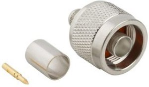 172304, RF Connectors / Coaxial Connectors N STRAIGHT CRIMP PLUG LMR 300