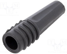 5-1478996-6, Strain relief; RG142,RG223, RG400,RG59,RG62; black; Oin: 4.9mm