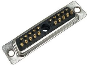 RND 205-01112, Coaxial D-Sub Combination Connector, Socket, 21W1, Soldering Lugs