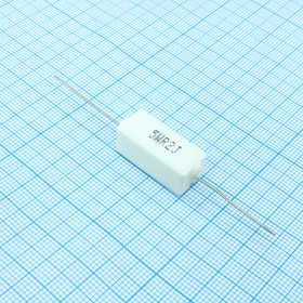 L-KLS6-SQP-5W-0R2J, (SQP 5W 0.2 5%), Резистор аксиальный цементный 5Вт 0.2Ом +5%