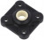 4 Hole Flange Bearing Unit, EFSM-08, 8mm ID 4 Hole Flange Bearing Unit, EFSM-08, 8mm ID