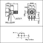 RES VAR 1K R16K1, (R16K1-B1K,L-20KC)