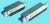 D09P13A4PV00LF, Delta D 9 Way Right Angle Through Hole D-sub Connector Plug, 2.74mm Pitch, with 4-40 UNC Screwlocks