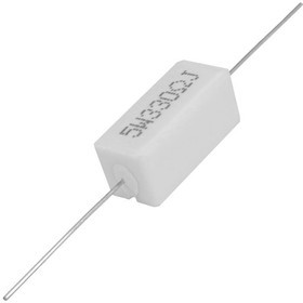 RX27-1 330 Ом 5W 5% / SQP5, Мощный постоянный резистор , керамо-цементный корпус