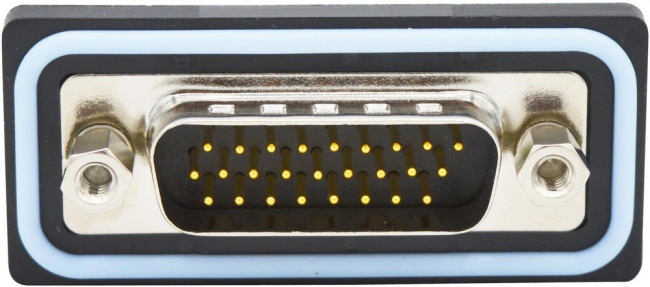 HDF-V26-113L011, D-Sub High Density Connectors 26 pin vert solder M flash 4-40 int thrd HDF-V26-113L011, D-Sub High Density Connectors 26 pin vert solder M flash 4-40 int thrd