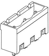 796980-4, Pluggable Terminal Blocks 4 POS TERMI-BLOK VERT HDR 7.62