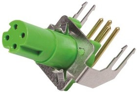 21420100003401, SENSOR CONN, RCPT, M8, 4POS, PANEL