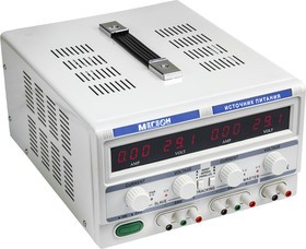 МЕГЕОН 323051, Трёхканальный линейный источник питания