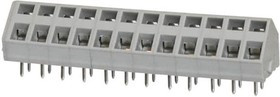 TBL007A-500-12GY, Fixed Terminal Blocks Terminal block, screwless, 5.00, 45, 12, Gray