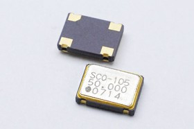 Кварцевый генератор 50000, SMD07050C4, 5В, SCO-105, T/CM