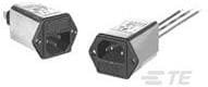 10EHG8-2, AC Power Entry Modules 10A IEC-WIRE LEAD MEDICAL-DUAL FUSE