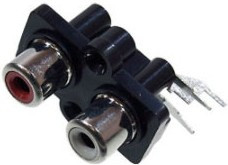 RS-207, RCA JACK 2 разъема на плату