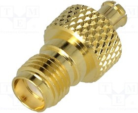 MCX/M-SMA/F, Адаптер, MCX "папа",SMA "мама"