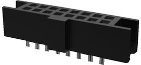 20021444-00016T4LF, Headers &amp; Wire Housings 1.27x1.27mm, CTB IDC, Recept, 16 Pos