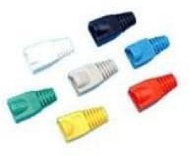 32-2900GN, Modular Connectors / Ethernet Connectors Plug Boot Green