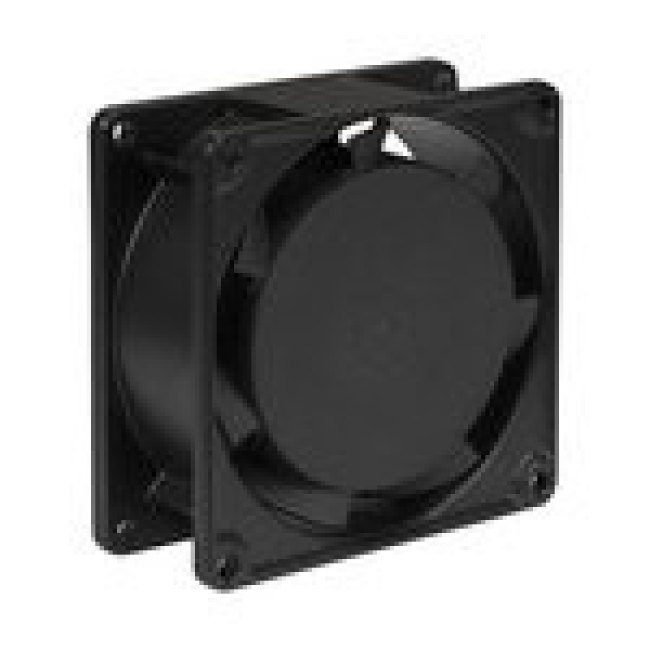 Вентилятор 220В ExeGate EX08025BAL (80x80x25 мм, 2-Ball (двойной шарикоподшипник), алюминиевый корпу