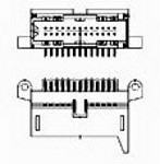 1-827880-1, Conn Shrouded Header HDR 26 POS 2.54mm Solder RA Thru-Hole Box 1-827880-1, Conn Shrouded Header HDR 26 POS 2.54mm Solder RA Thru-Hole Box