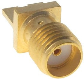 142-0761-811, RF Connectors / Coaxial Connectors PCB JACK 50 OHM GOLD SQUARE BODY