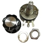 WTH118-1A 2W 10ком, переменный резистор 10 кОм 300 гр