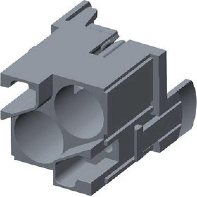 T2111027101-701, Разъем для тяжелых условий, HMN, Insert, 2 Контакта, Штекер T2111027101-701, Разъем для тяжелых условий, HMN, Insert, 2 Контакта, Штекер