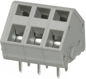 TBL007A-500-03GY, Fixed Terminal Blocks Terminal block, screwless, 5.00, 45, 3, Gray