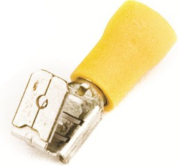 Наконечник плоский смеш. 2.5-6кв.мм отв. d6.3х0.8мм желт. (уп.50шт) DKC 2C30P Наконечник плоский смеш. 2.5-6кв.мм отв. d6.3х0.8мм желт. (уп.50шт) DKC 2C30P