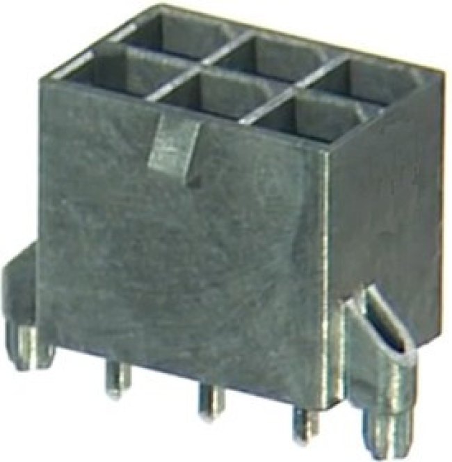 MX-172065-0004, Разъем провод-плата, гнездо, "папа", Серия Mega-Fit, 23А, UL94V-0 MX-172065-0004, Разъем провод-плата, гнездо, "папа", Серия Mega-Fit, 23А, UL94V-0