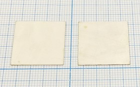 Ультразвуковой пьезоэлемент 20x20x0.36мм, пластина, 86кГц; пэу 20x20x0,36\пластина\ 86кГц\\ЦТС-19\\\