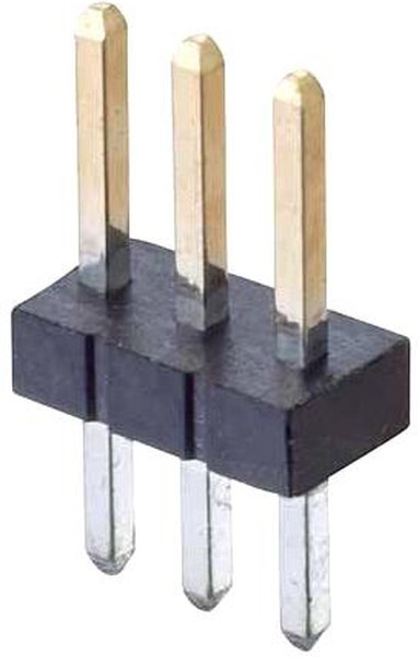 M50-3530342, Headers &amp; Wire Housings 3 WAY SIL VERT PC TAIL P/HDR