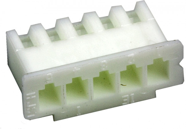 XHP-5, Корпус разъема розетка на кабель 2.5мм 5pin