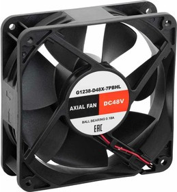 Вентилятор осевой 120x120x38, 48 VDC, подшипник качения G1238-D48X-7PBHL Вентилятор осевой 120x120x38, 48 VDC, подшипник качения G1238-D48X-7PBHL