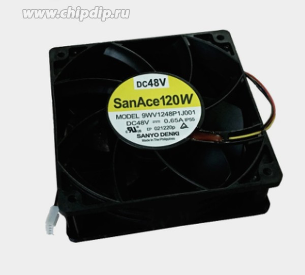 Вентилятор Sanyo Denki San Ace 9WV1248P1J001 120x38 48V 0.65A 4pin