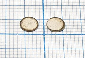 Ультразвуковой пьезоэлемент 5.0 x 0.44мм, диск, 390кГц; пэу 5,0 x 0,44\диск\390кГц\ \ЦТС-19\\\