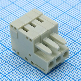8EDGK-3.5-03P-11-01A(H), Блок клеммный соединительный серия 8EDGK шаг 3.5мм 03 контакт(-ов)