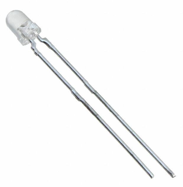 VSLB3940, IR-LED, 940nm, 3mm T-1, 65mW/sr, 44°