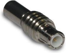 252126, RF Connectors / Coaxial Connectors MCX Crimp Plug For RG-178, RG-196