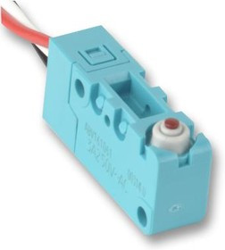 ABV161061, Микропереключатель, Мгновенного Действия, Плунжер, SPDT, Проводные Выводы, 3 А