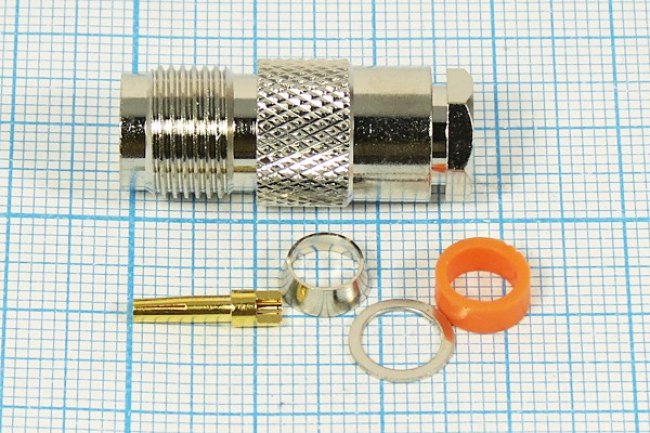 Разъем TNC розетка, RG6